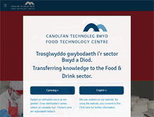 Tablet Screenshot of foodtech-llangefni.co.uk